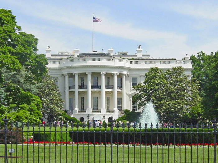 The White House in Washington, D.C. by the National Park Service.