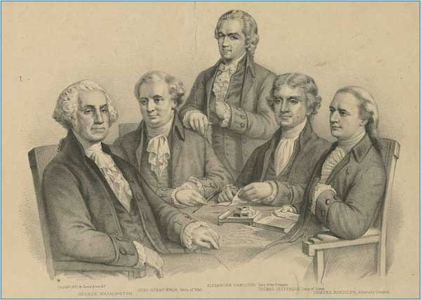 President George Washington's Cabinet