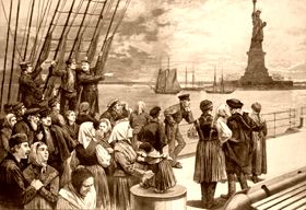 Welcome to the land of freedom, 1887