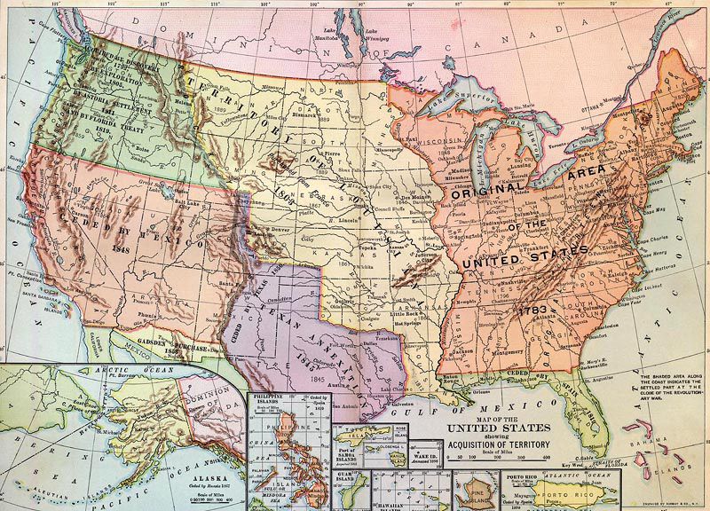 Westward Expansion Map