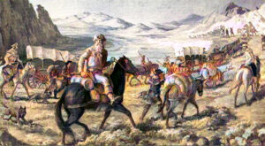 William Becknell blazes the Santa Fe Trail.